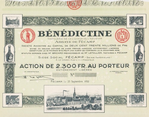 Benedictine distillerie abbaye - distillerie,