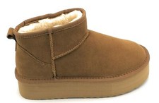 Botte En Daim Camel Funny Duck