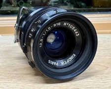 Kinoptik Apochromat 12.5mm f/1.5 | Arriflex Mount + Ultra Rare C-mount Adapter