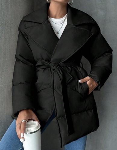Veste doudoune femme noire