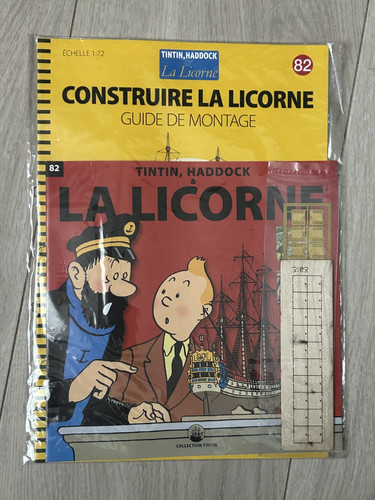 Construire licorne tintin - licorne,