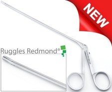 RUGGLES RN7128 Micro IV Rongeur 45° Curved Left Peapod 6x2mm Bite 6"