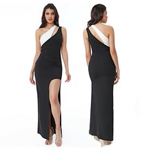 Robe Maxi Une Épaule