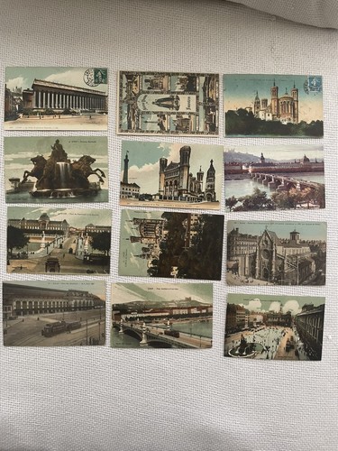 Lot cartes postales - de,