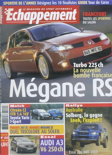 Echappement 434 2003 - n°434, 10/2003