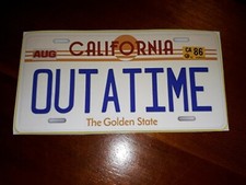 Magnet aimant Outatime Retour vers le futur