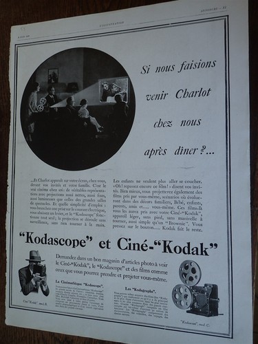 Cine kodak charlot la - charlot, 55
