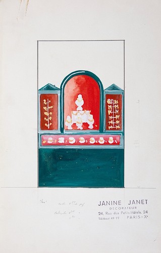 Janine janet peinture - janet,
