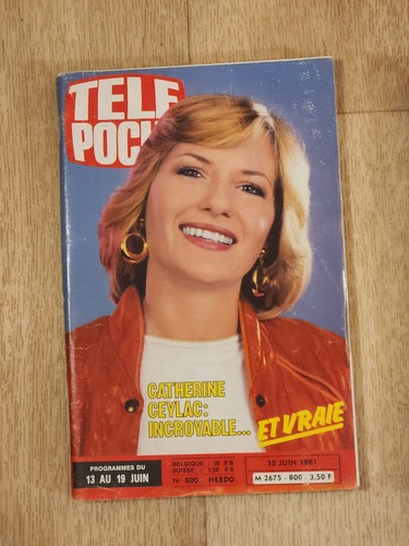 Lot télé poche 1981 - 6, 1981-1982