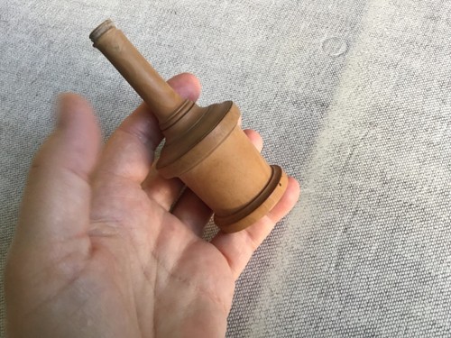 Boîte poudre talc vers - boîte,