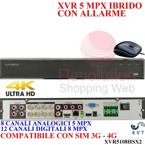 Dvr canaux hybride avec - dvr,
