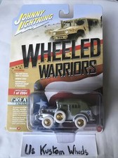 johnny lightning 1/64 🇫🇷 Weeled Warriors Dodge Wc57 Command Car Chase White