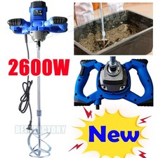 2025 Mélangeur Malaxeur à Plâtre 6-Speed 2600W hautes exigences CIMENT - MORTIER