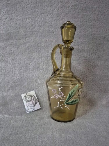 Petite carafe verre - verre, décor