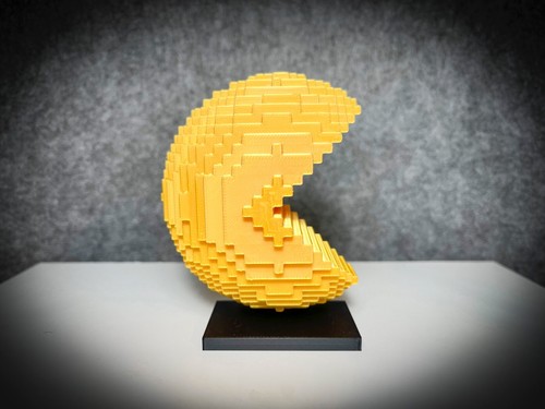 Figurine articulée pac man - pac,