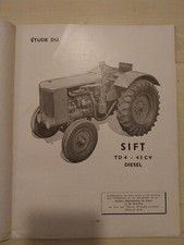 REVUE TECHNIQUE TRACTEUR SIFT