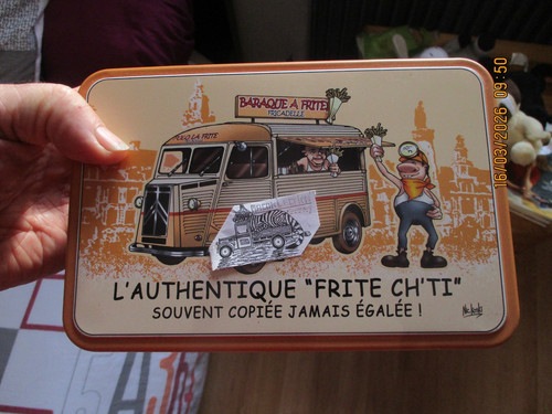 Boite tôle gâteau - boite, à