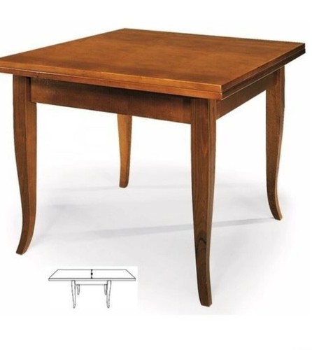 Table carrée livre bois de - table,