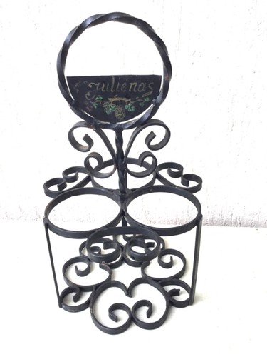 Porte bouteilles fer - bouteilles,