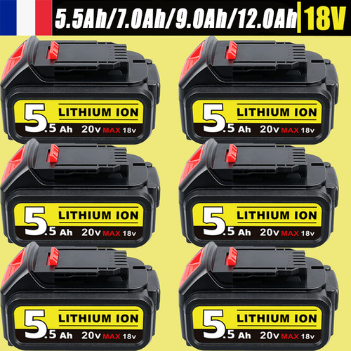 Pour batterie dewalt - pour, 5,5ah