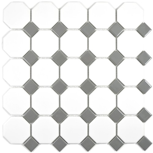 Carrelage mosaique octagon - mosaique,