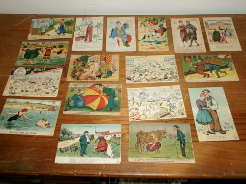 Lot anciennes cartes - lot, d'anciennes