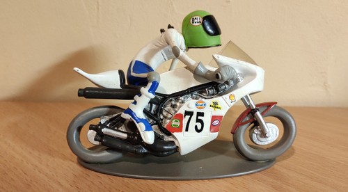 Figurine moto résine joe - en,