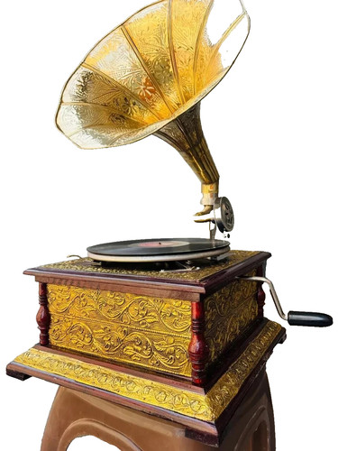 Gramophone vintage hmv - vintage,