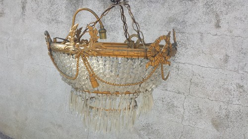 Imposant lustre vintage