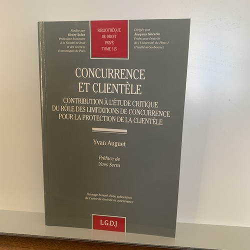 Livre droit concurrence et - de,
