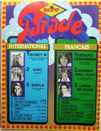 Hit parade sheila gérard - hit,