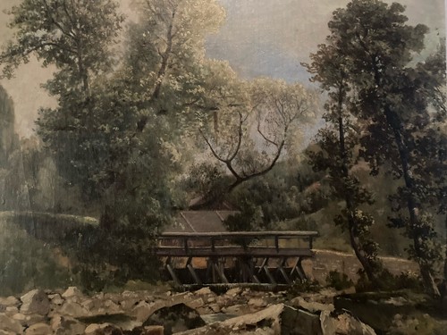 Peinture huile sur toile - peinture,