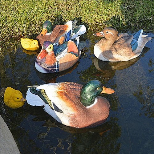 Canard artificiel figurine - canard, artificiel,