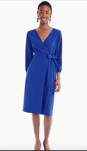 Nwt crew wrap dress - nwt, in