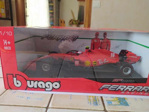 Leclerc 18 ferrari - leclerc, 1/18,