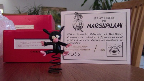 Pixi marsupilami noir ressort - noir,
