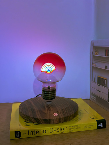 Lampe ampoule lévitation - à,