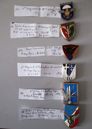 Insignes militaires armee de - armee,