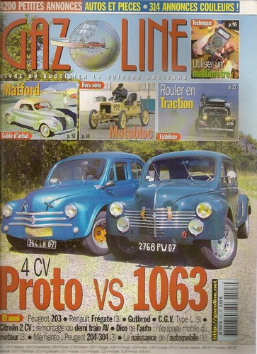 Gazoline 107 guide achat - guide, d'achat