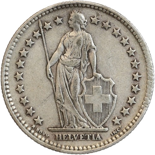 Francs suisse argent - 2,