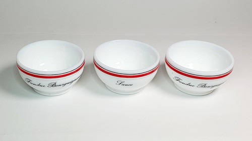 Lot petits bols - 3, sauce