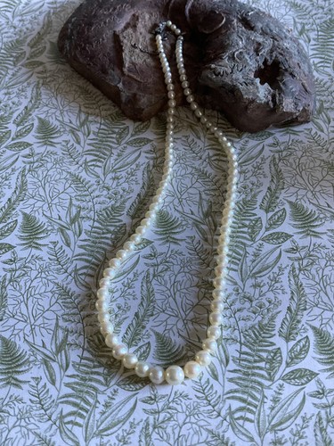 Collier veritables perles - veritables,