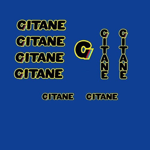 Gitane autocollants - gitane,