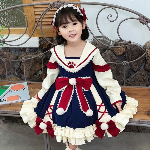 Enfants lolita robe dentelle - lolita,