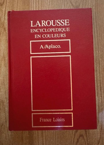 Encyclopedies larousse - encyclopedies,