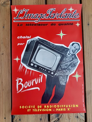 Affiche publicitaire années - affiche,