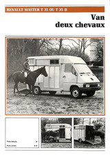 RENAULT MASTER T 35 / VAN DEUX HORSES / HOWLIEZ AUGEREAU BROU (28) PLUG