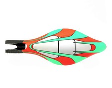 Parrot AR Drone Outdoor Hull (Orange/Green) Upper Body Frame Cover