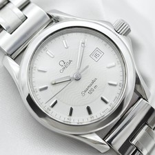 Quartz blanc OMEGA Seamaster