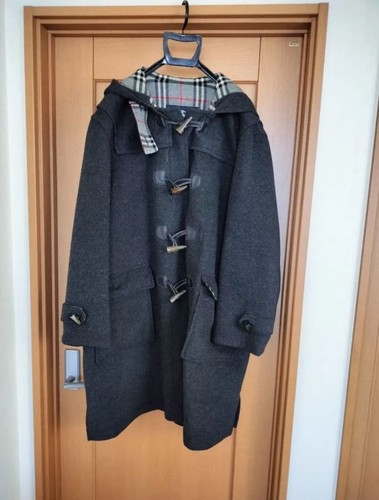 Burberry long duffle coat size - long,